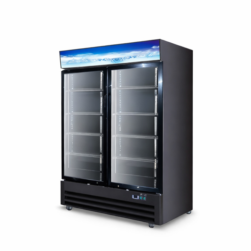 KING COMPANY SC-1180F Armario Exhibidor 2 Puertas 1055 Litros